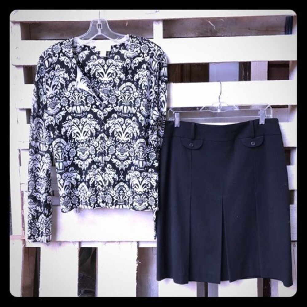 LOFT A-Line skirt 